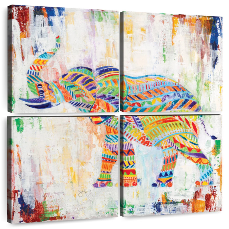Brampt Magical Elephant, 74" H x 74" W