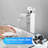 Single-handle Bathroom Faucet with Drain Assembly-115245161