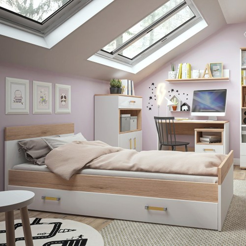 Hambrick Standard with Storage Included, Orange