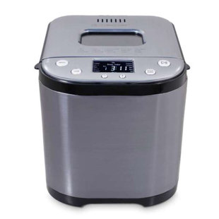 Chef culinaire, machine à pain, 15 programmes, acier inoxydable