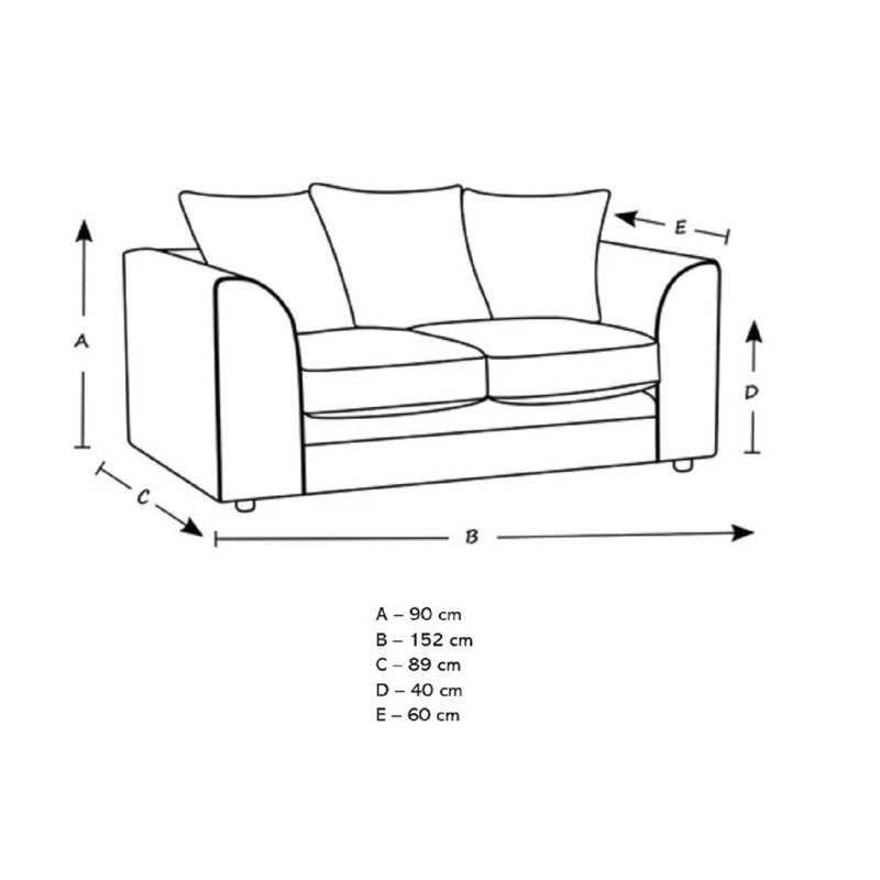 Brohdy 2 - Piece Living Room Set, Black