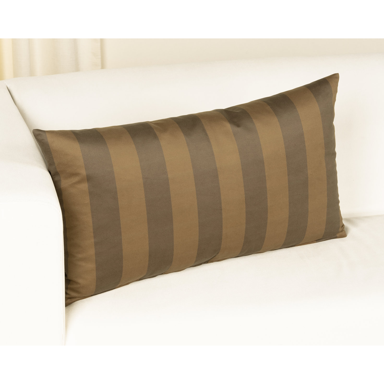 Throw Pillow, Polyfill, Espresso, 26" x 14"