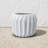 Round Stoneware Fluted Planter-2056654621-2085549973
