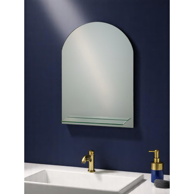 Arhaan Arch Mirror with Shelves