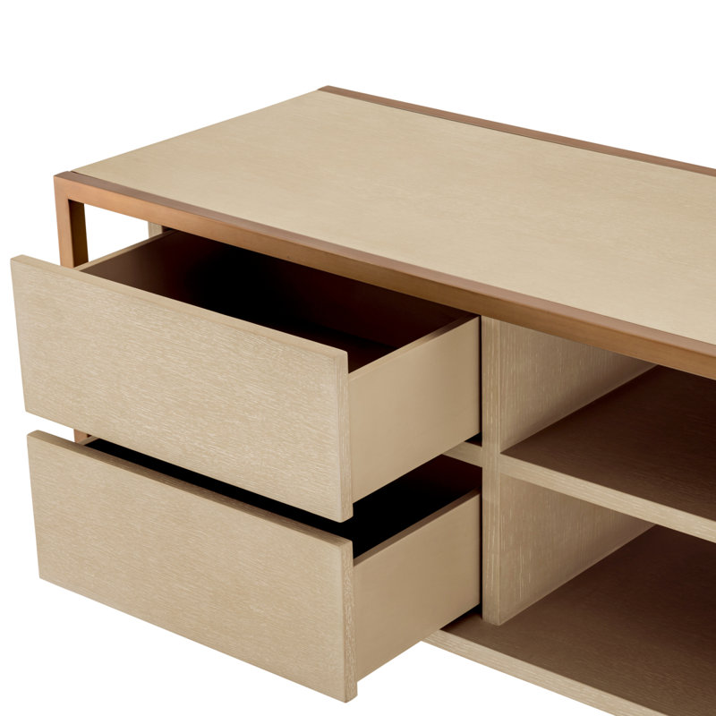 Wilmot Media Console, Brown