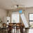 72" 6-Speed Ceiling Fan With Remote Control