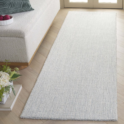 Tapis abstrait gris clair / ivoire MSR