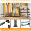 220cm Adjustable Wall Mounted Clothes Rack