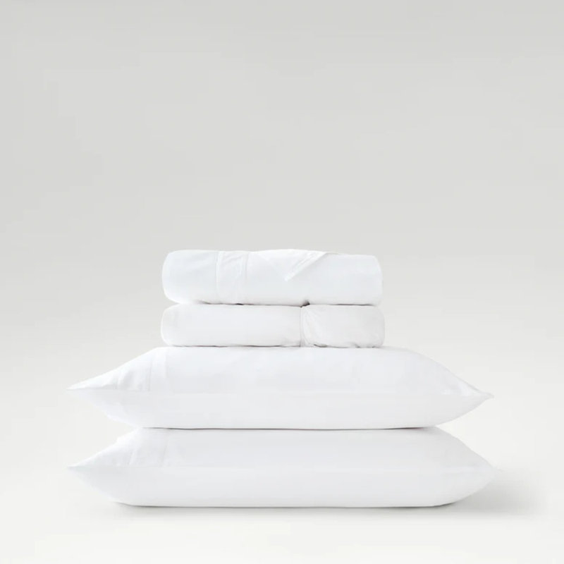 Balmoral Sheet Set, Queen Sheet Set, White