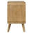 Winston Light Ash 2-Drawer Nightstand Bedside Table