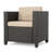 Bonnette 25.5'' Wide Wicker Patio Sofa with Cushions-33427882