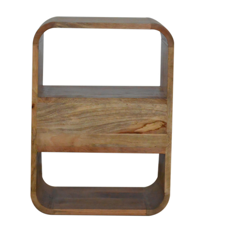 40cm W Solid Wood Bedside Table