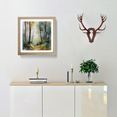 Single Picture Frame Print on Wood