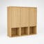 Armoire murale de 36 pouces avec portes à fermeture douce, solution de rangement compacte de première qualité pour les petites salles de bain, les bureaux, les espaces de rangement et autres espaces de vie compacts, avec sens de la porte réversible