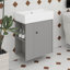 Meuble-lavabo flottant 21,6 po avec lavabo, rangement ouvert à gauche
