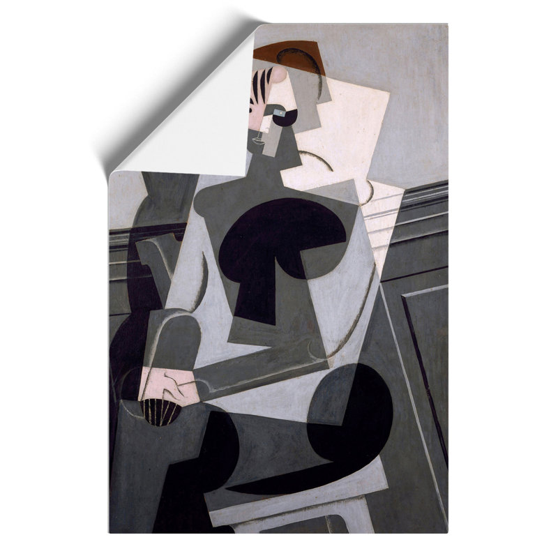 Portrait Josette Gris by Juan Gris - Frameless Print, 59cm H x 42cm W x 0.1cm D