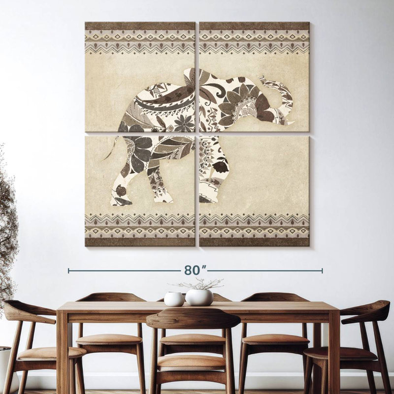 Éléphant boho Brampt neutre