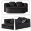 Canapé-lit avec causeuse et accoudoirs modernes-1157830994