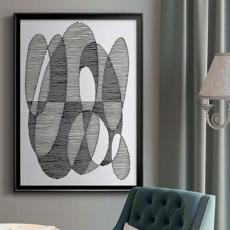 «Opposite Day I», reproduction encadrée de qualité supérieure - prête à être accrochée, H 36,5 po x l 26,5 po x P 1 po