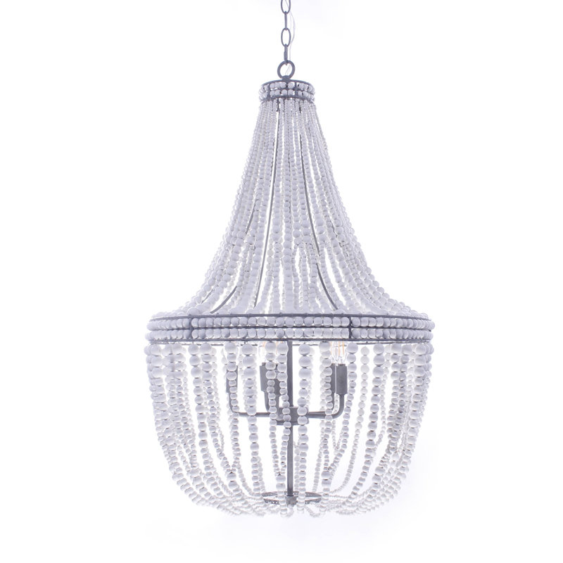 3 - Light Dimmable Empire Chandelier