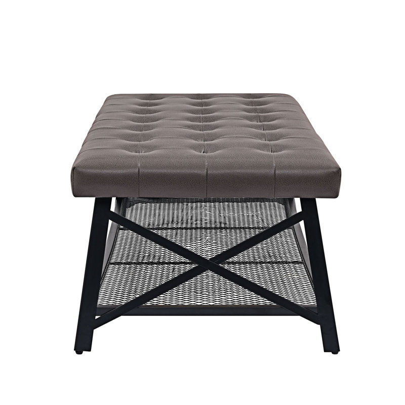 Table basse rembourrée