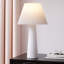 Ensemble de lampes de table en céramique blanche moderne de 25 po - MCM Modern Funky