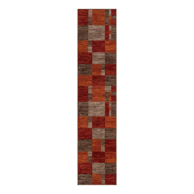 Tapis brun foncé Alair