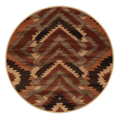 Machine Washable Persian Brown Area Rug