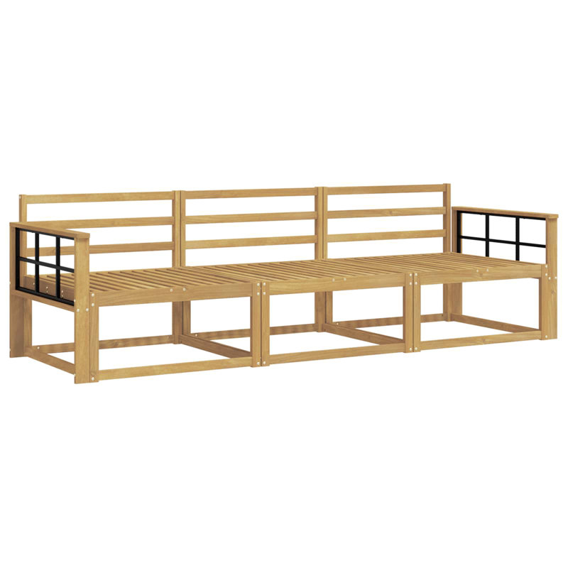 249.5cm Wide Patio Sectional Set