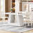 63" Modern Rectangular Dining Table