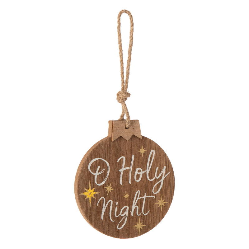 Ornement en forme de noël sainte nuit
