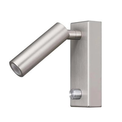 UltraBeam 5 Watt Silver Dimmable Wall Mounted Reading Light
