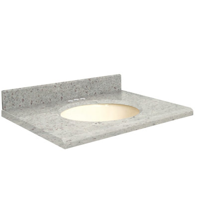 Dessus de salle de bain simple 49 po meuble-lavabo