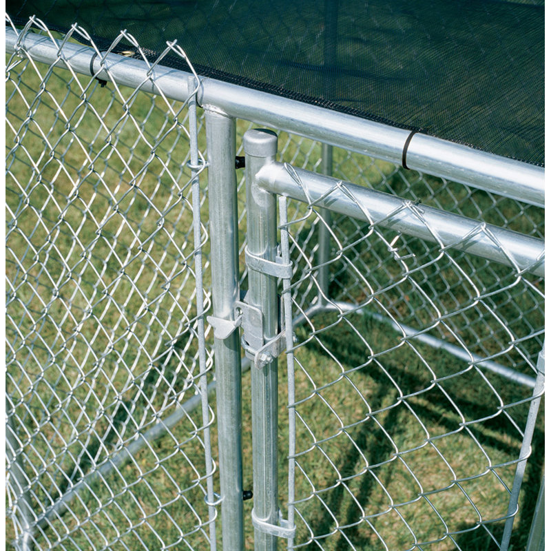 MidWest 6ft x 4ft Steel Chain Link Outdoor Dog Kennel