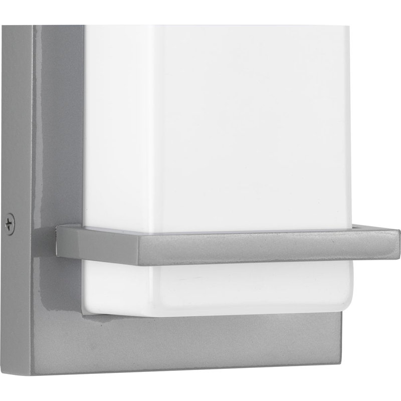 Bessoir LED Wall Light, Metallic Gray