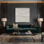 Minimalisme 19, art mural sur toile grise-1994819789
