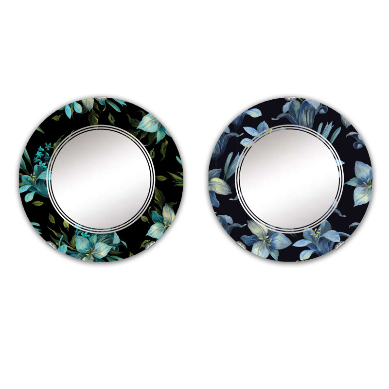 Ensemble de 2 miroirs sans cadre