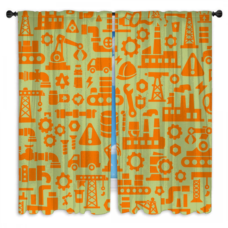 Rideaux obscurcissant et industriel obscurcissant - 2 panneaux, 80in x 82in - 2 panels, Sheer
