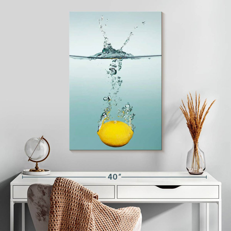 Yarlin Lemon Splash, 30" H x 20" W