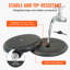 Porte-affiche piédestal avec base ronde remplissable-90753546