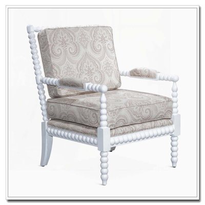 Fauteuil Spindle avec coussins moelleux de 5 pouces