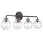  Éclairage pour salle de bain 4 lumières Mason en nickel satiné-119773837-119773834-119773832