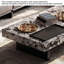 Table basse Luxury-lite rectangulaire en marbre-2077138563