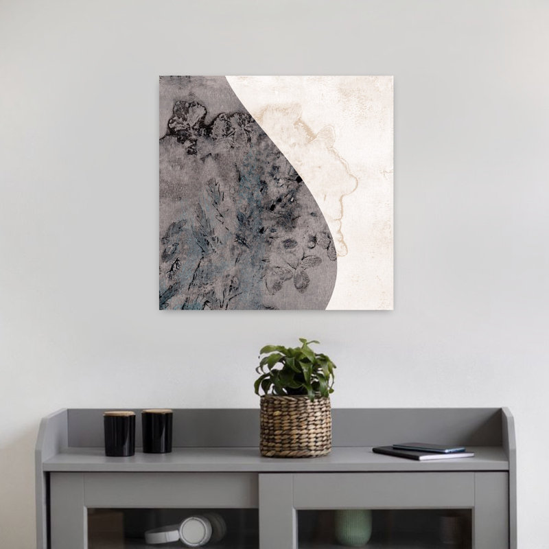 Art contemporain, art contemporain abstrait, H 18 po x l 18 po