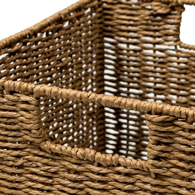 Woven Basket, Brown