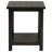 Castleton Java Wood End Table With Shelf