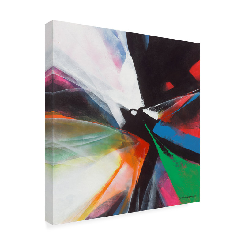 " Dancing Colour 4 " by Thomas Leung, 14" H x 14" W x 2" D