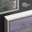 Mauve champ de lavande - impression sur toile tendue-56335093-100893929