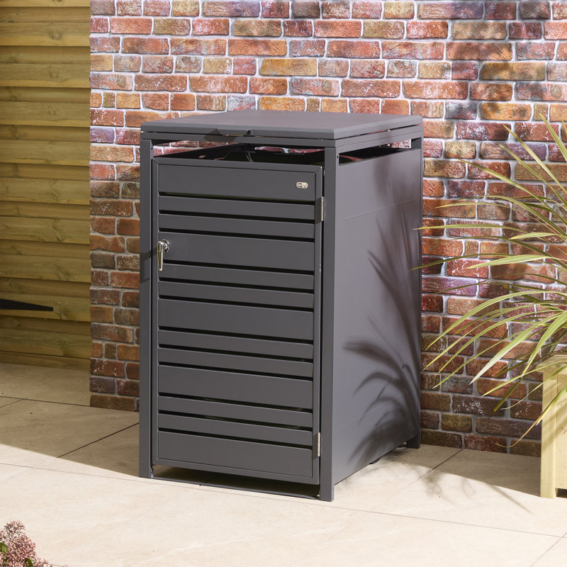 Metal Single Bin Store, Anthracite