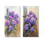 Hortensias à la clôture de la ferme I - impressions sur toile florales 2 panneaux-1447572677-1447572676